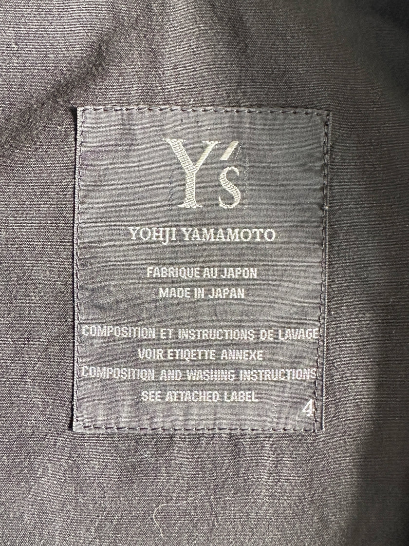 YOHJI YAMAMOTO Y's - A/W 2010 FUNNEL NECK LIGHT JACKET