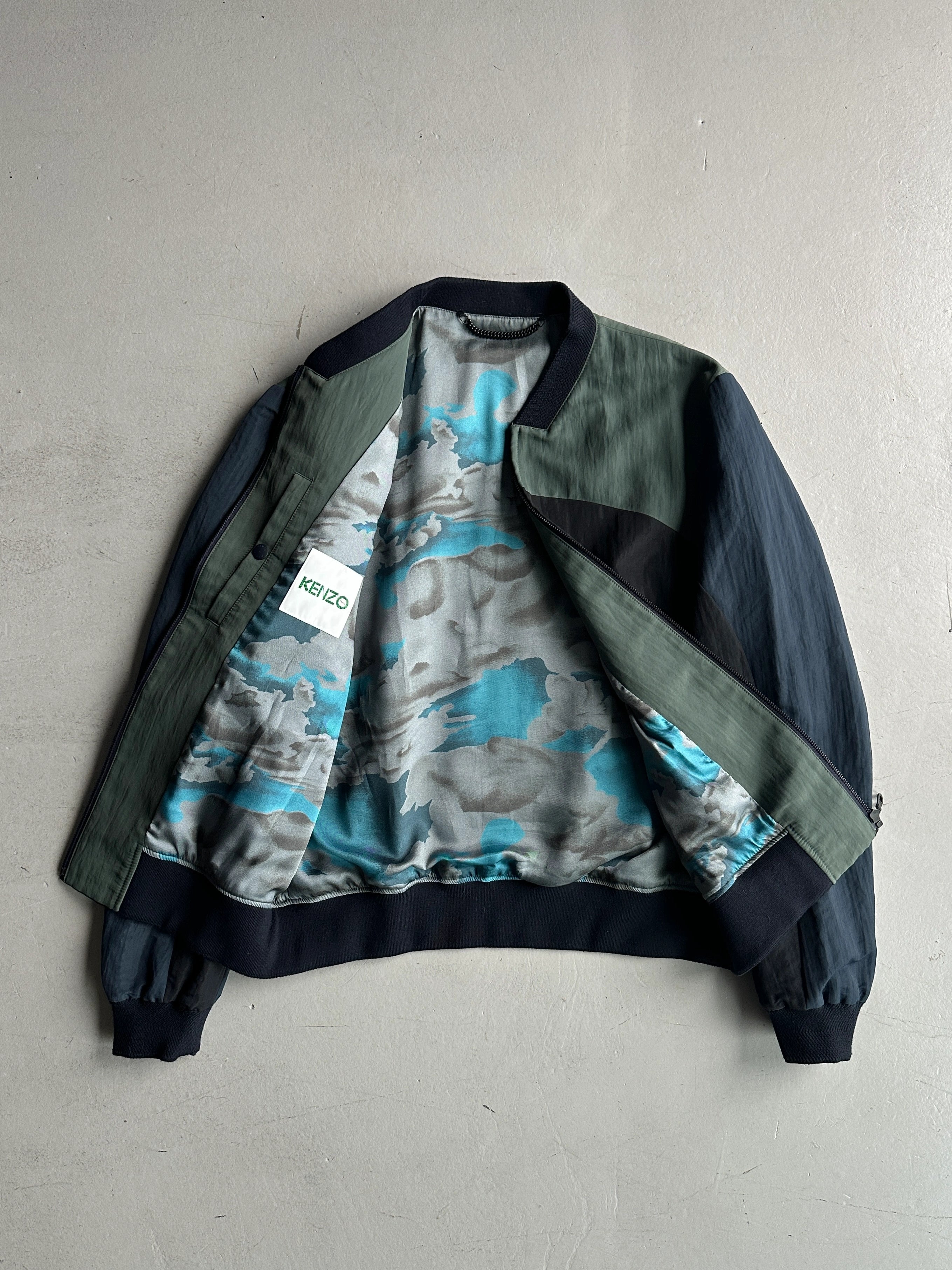 KENZO - 2000s LIGHTWEIGHT BOMBER JACKET