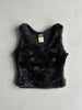 GIANFRANCO FERRÉ - 1990s FAUX FUR VEST TOP