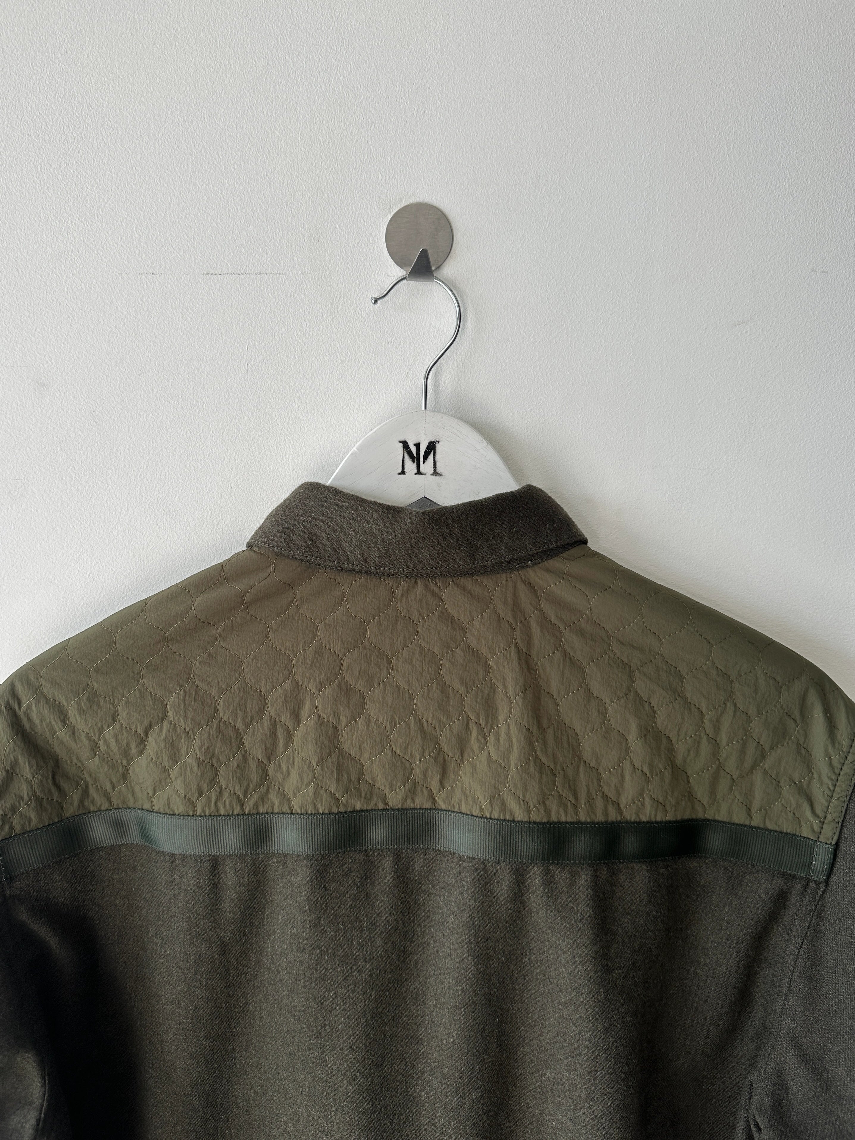 EMPORIO ARMANI - F/W 2021 PANELED SHACKET