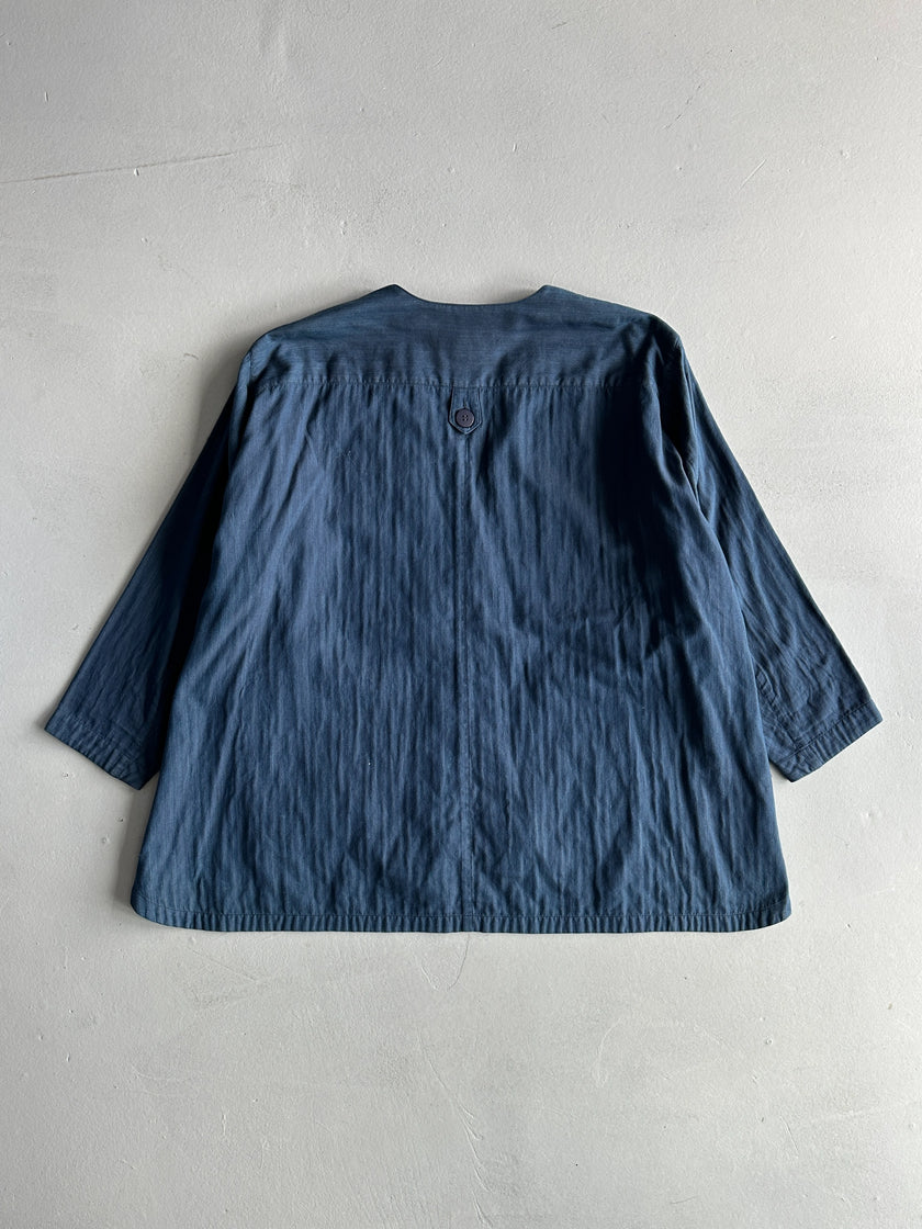 ISSEY MIYAKE PERMANENTE - 1990s 2 PIECES SET TROUSERS AND JACKET