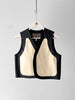 ARMANI JEANS 1980s LEATHER VEST GILET