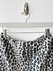 VERSUS BY GIANNI VERSACE - F/W 1994 LEOPARD PRINT FAUX FUR MINI SKIRT