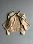 ALVIERO MARTINI - 1990s FITTED JACKET WITH PIPING DETAILS