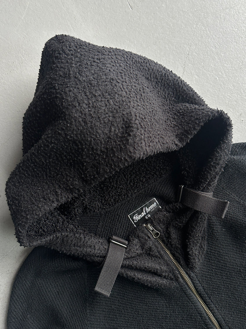 FINAL HOME - early 2000s ZIPPED FLEECE HOODIE