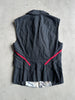 1990s LAYERED CORSET VEST TOP