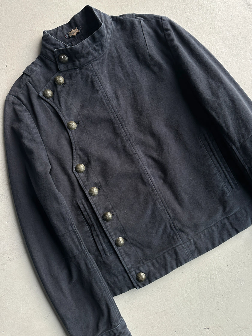 CHRISTIAN LACROIX - early 2000s CROP FIT MILITARY JACKET