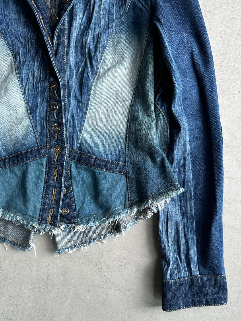 ARMANI JEANS - 2000s INDIGO SERIES 006 DENIM JACKET