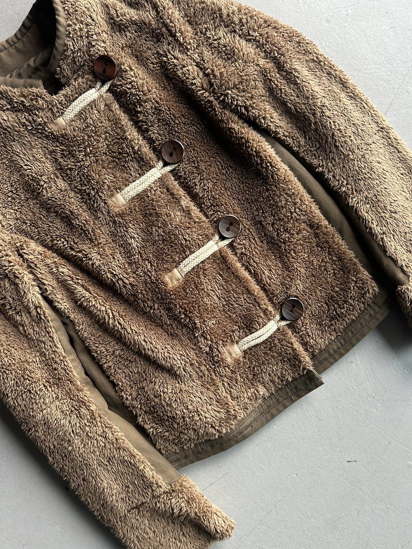MARITHÉ + FRANÇOIS GIRBAUD - early 2000s SHERPA JACKET