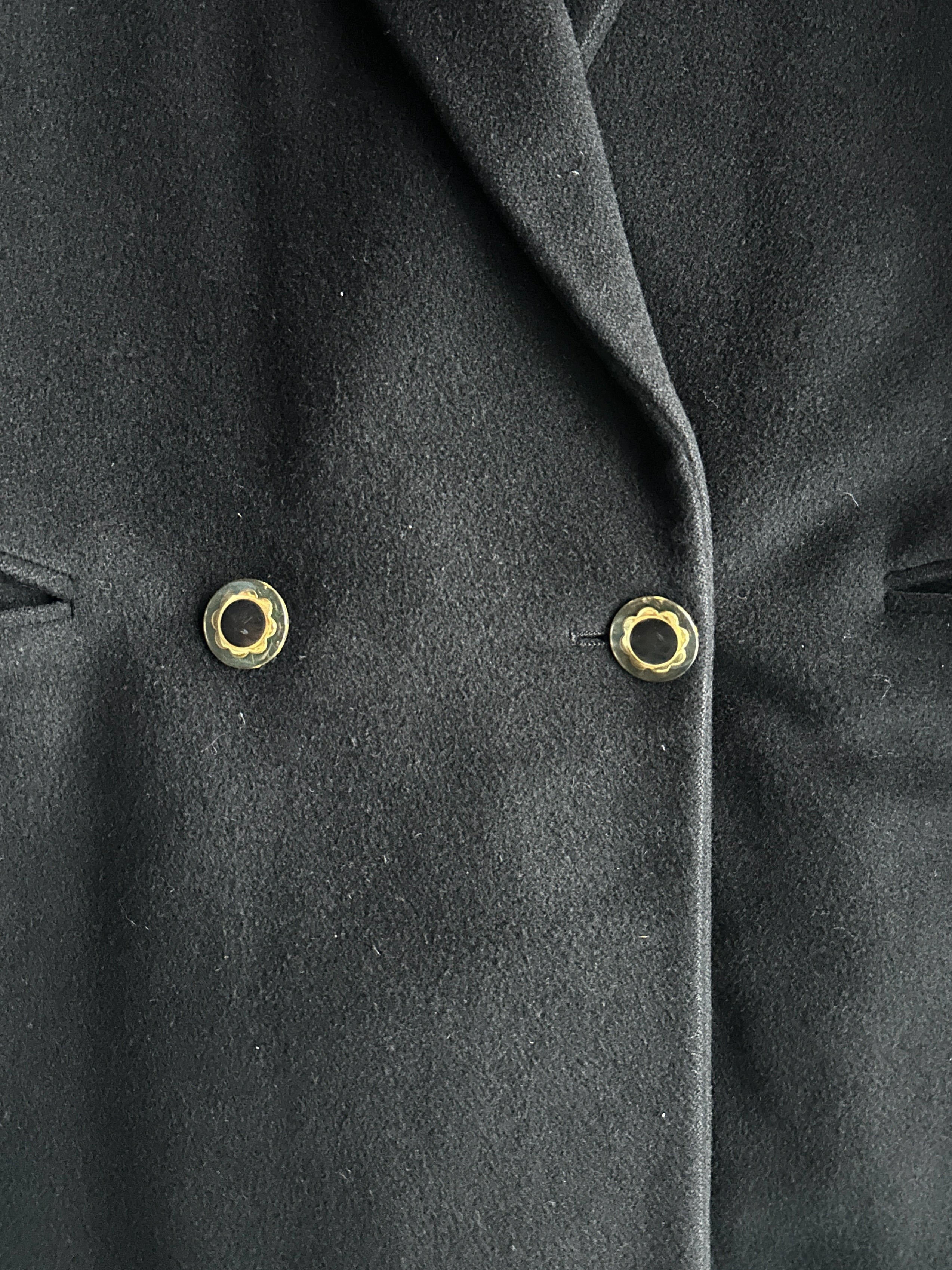 EMPORIO ARMANI - early 1990s WOOL AND CASHMERE LONG COAT