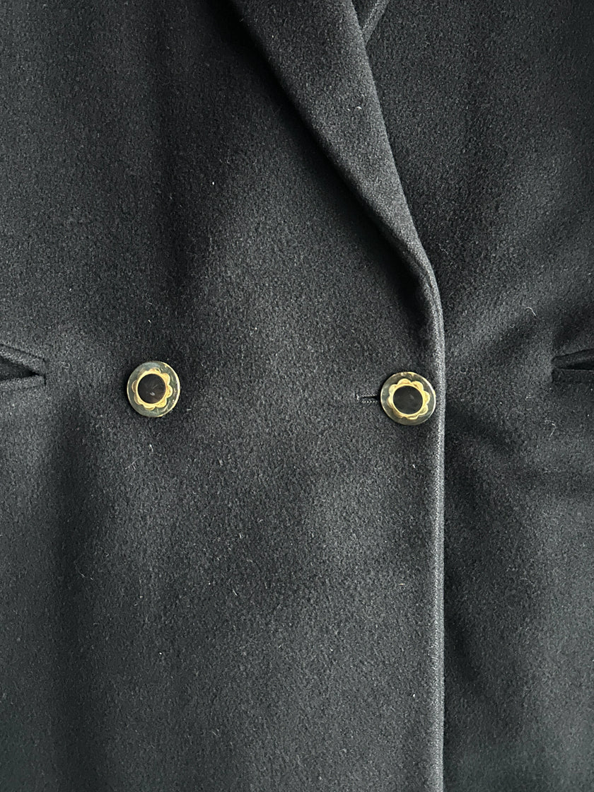 EMPORIO ARMANI - early 1990s WOOL AND CASHMERE LONG COAT