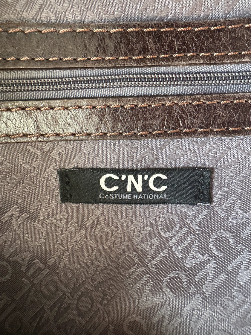 C'N'C COSTUME NATIONAL - F/W 2010 SUEDE LARGE HOBO BAG