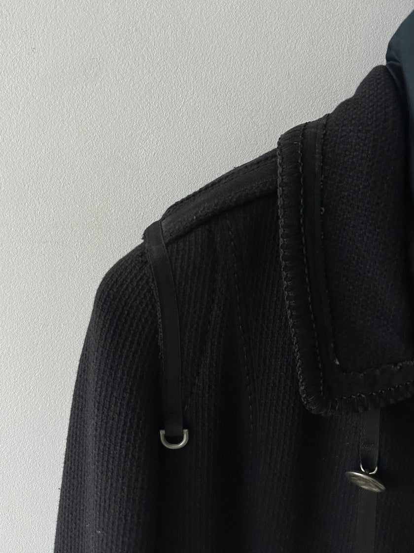 MARITHÉ + FRANÇOIS GIRBAUD - F/W 2006 DOUBLE BREASTED TEXTURED WOOL JACKET