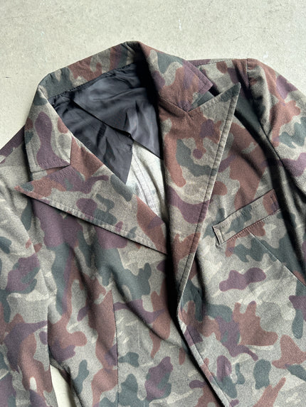 YOHJI YAMAMOTO Y's - A/W 2011 CAMOUFLAGE PRINT BLAZER