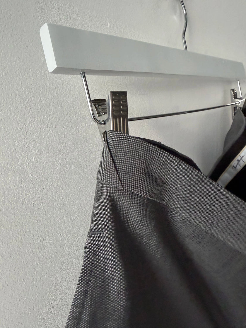 THIERRY MUGLER - 1990s STRAIGHT FIT TAILORED TROUSERS