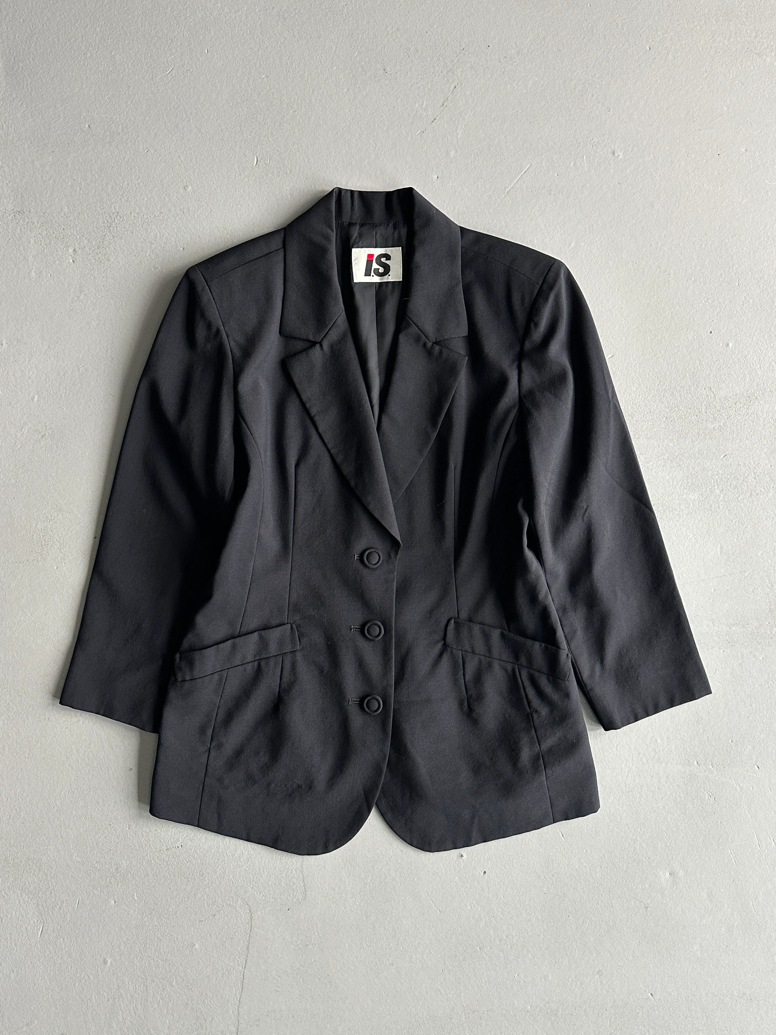 ISSEY MIYAKE IS X TSUMORI CHISATO - 1980s WOOL SUIT BLAZER AND MINI SKIRT