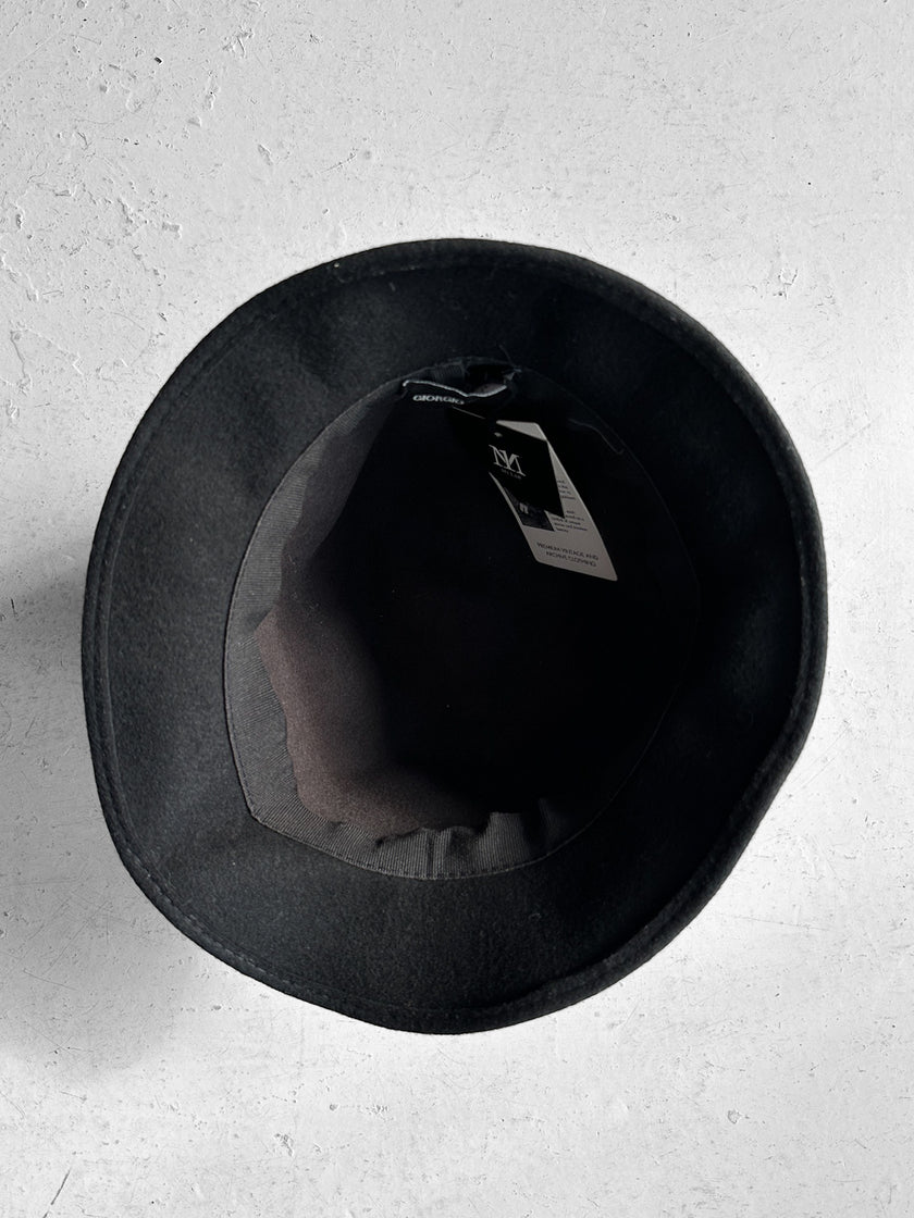 GIORGIO ARMANI - F/W 2017 TWO TONE FELT HAT