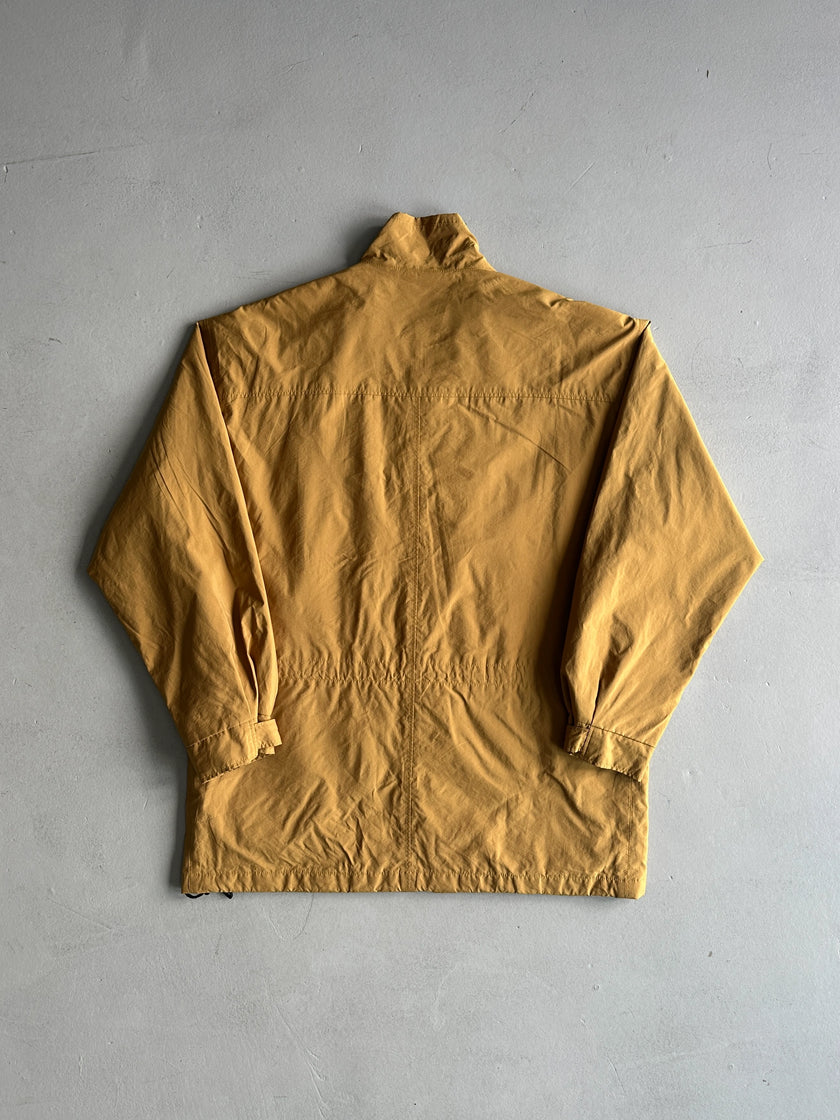 PAUL SMITH RED - 1990s WATERPROOF FUNNEL NECK PARKA