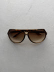 GUCCI - 2010s OVERSIZED AVIATOR SUNGLASSES