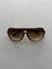 GUCCI - 2010s OVERSIZED AVIATOR SUNGLASSES