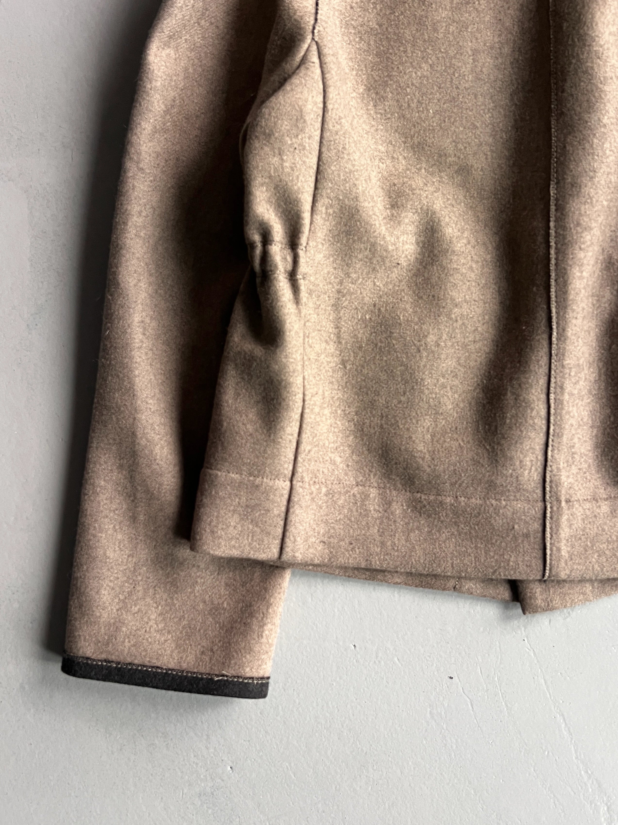 MARITHÉ + FRANÇOIS GIRBAUD - A/W 2011 DECONSTRUCTED FRONT WOOL JACKET