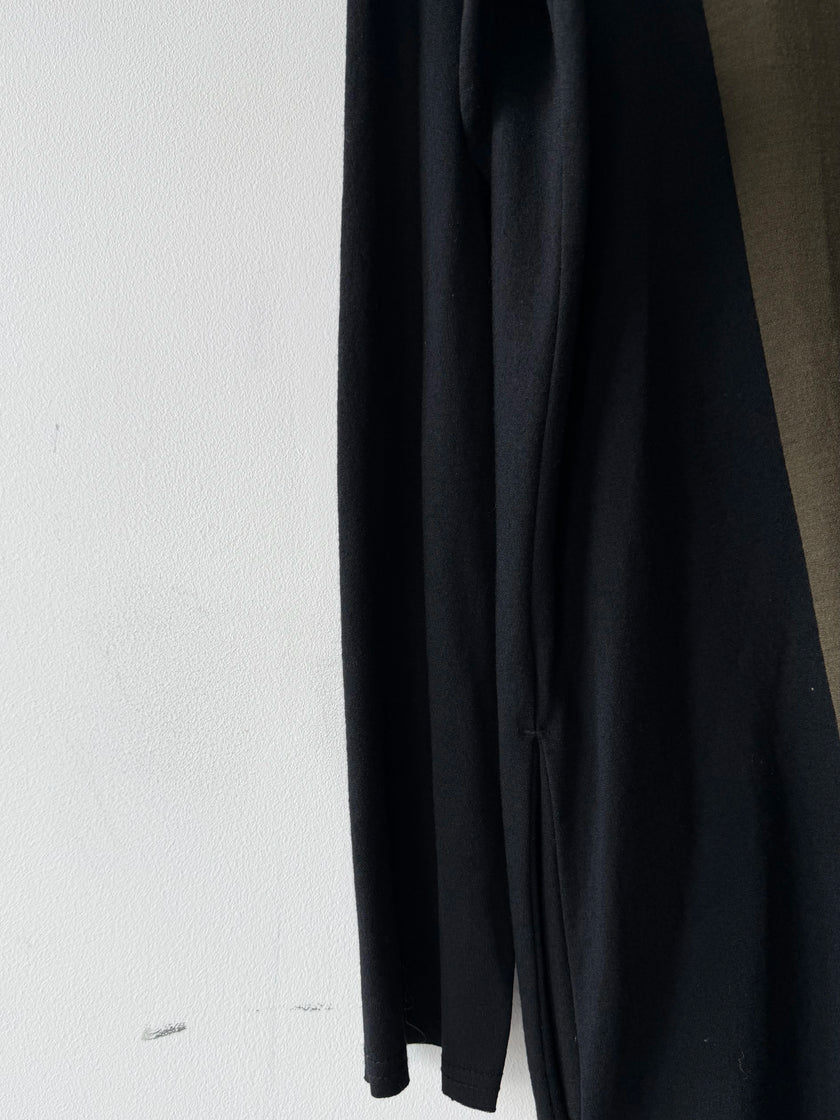 YOHJI YAMAMOTO - F/W 1996 BI-COLOUR LONG CARDIGAN