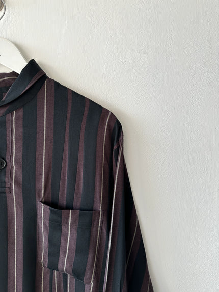 COMME DES GARÇONS - F/W 1995 STRIPED LONG SLEEVE PULLOVER TOP