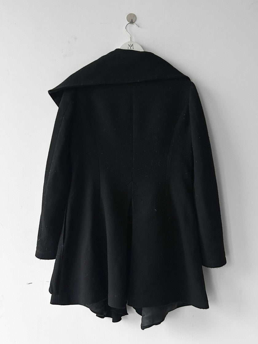 MARITHÉ + FRANÇOIS GIRBAUD - F/W 2009 RUCHED FRONT WOOL JACKET WITH CORSET INNER LAYER