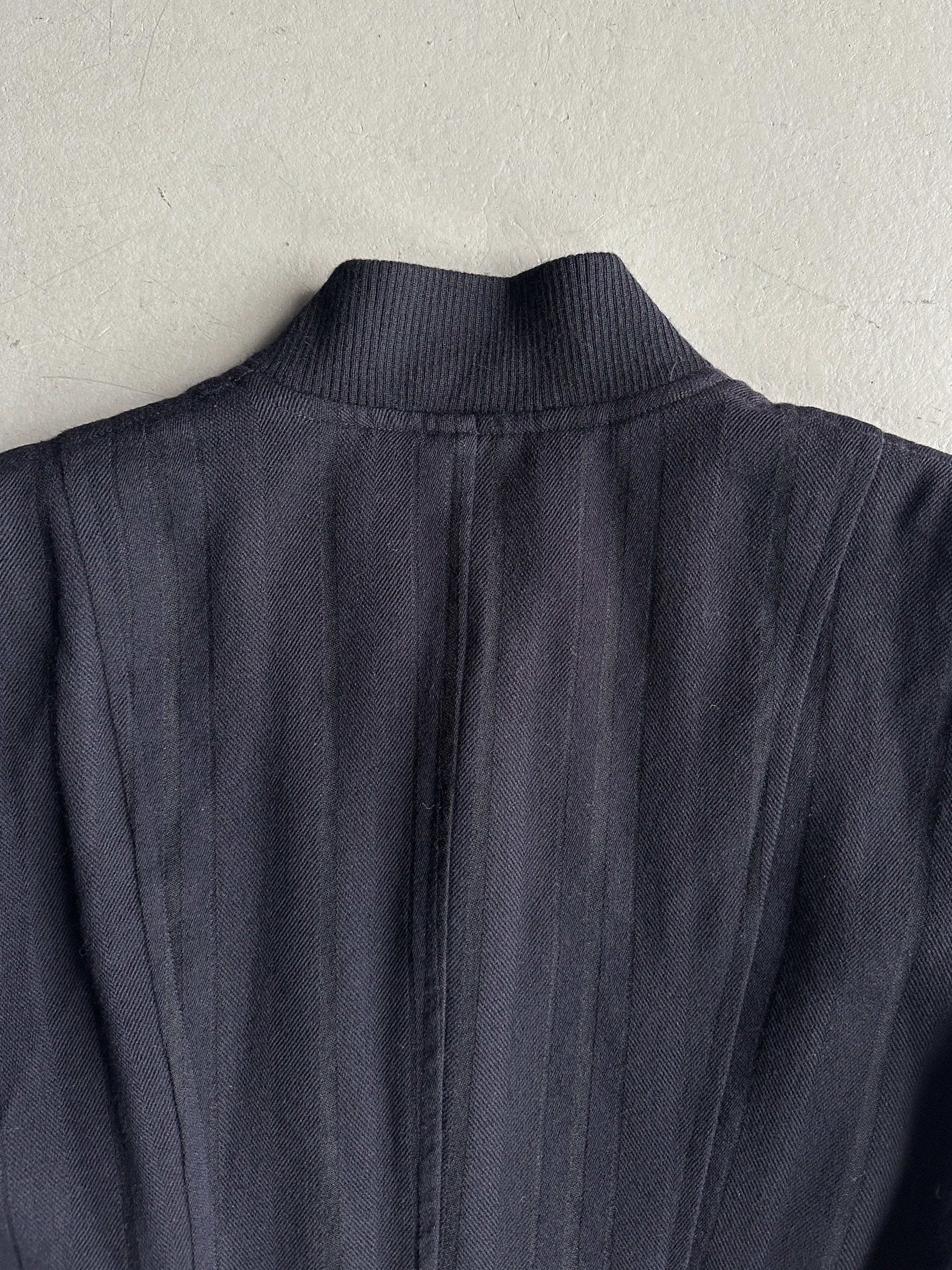 COMME DES GARÇONS - 1990s ASYMMETRICAL FRONT ZIPPED JACKET