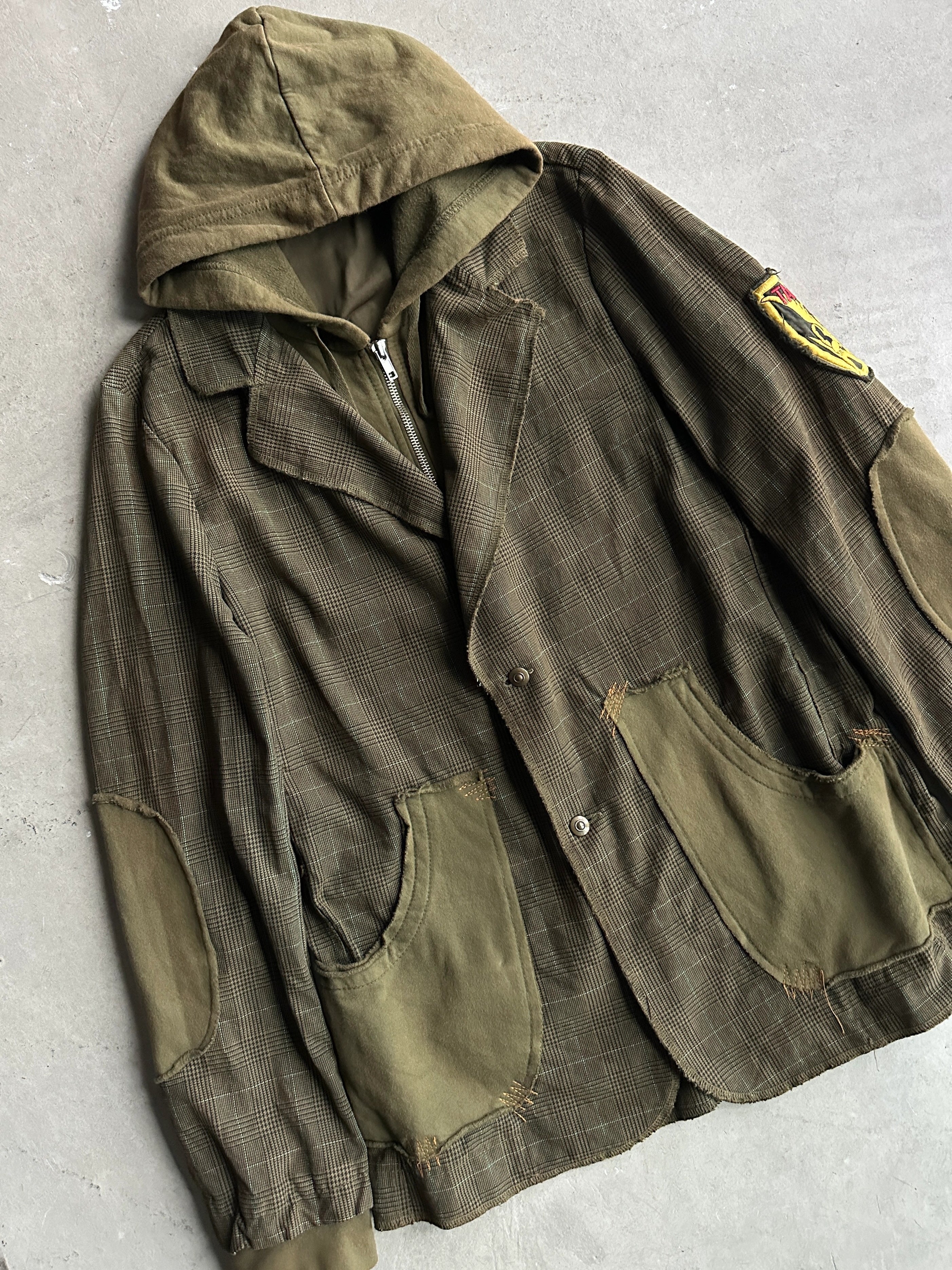 TAKESHY KUROSAWA - 2000s HOODED BLAZER