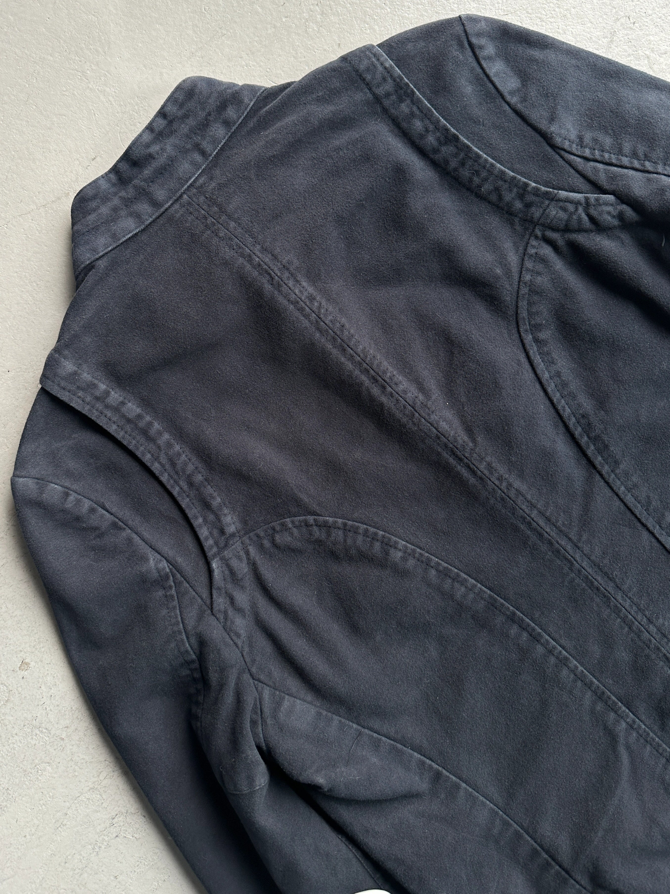 CHRISTIAN LACROIX - early 2000s CROP FIT MILITARY JACKET