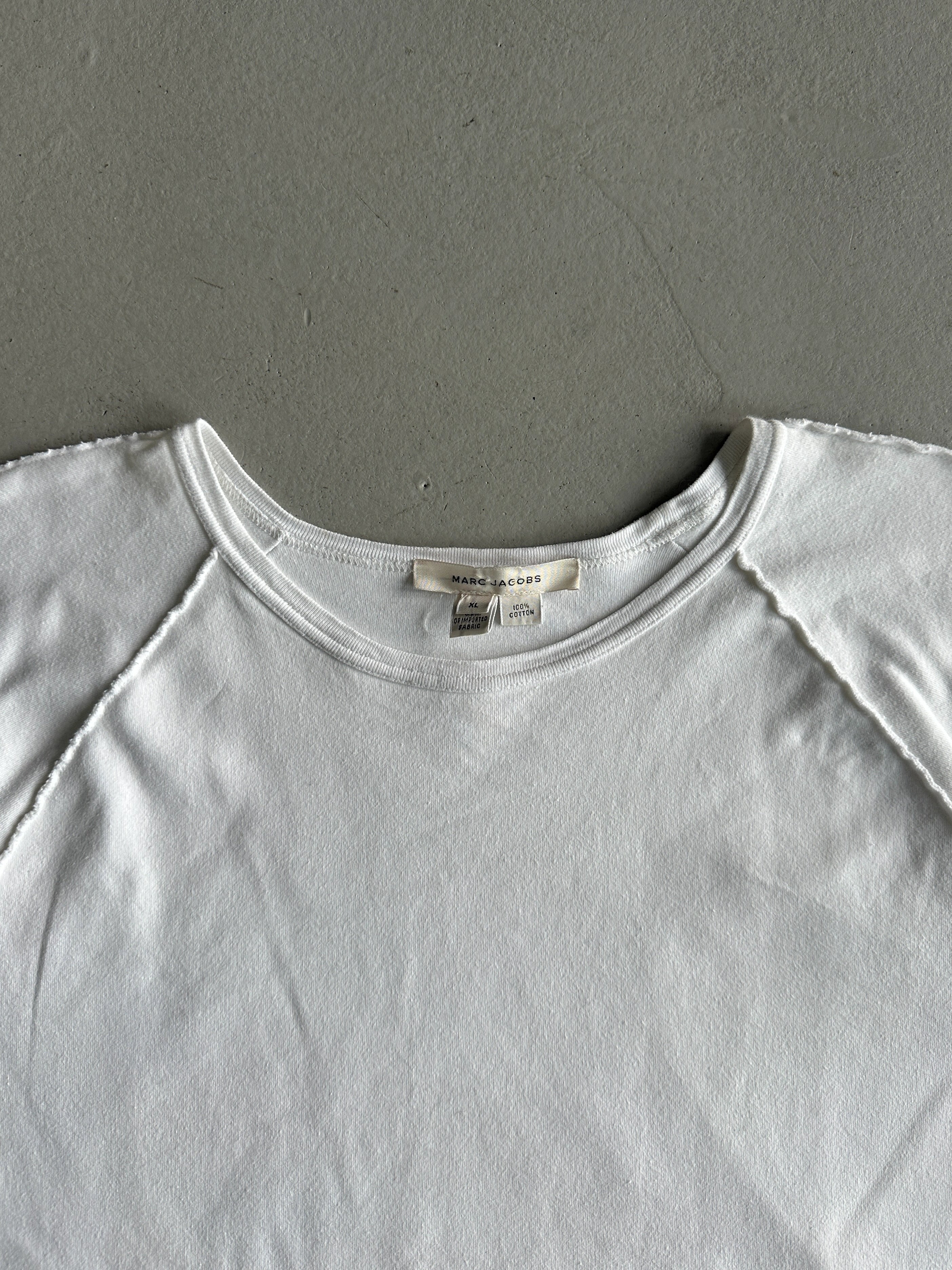 MARC JACOBS - 1990s RAW SEAMS SWEATER