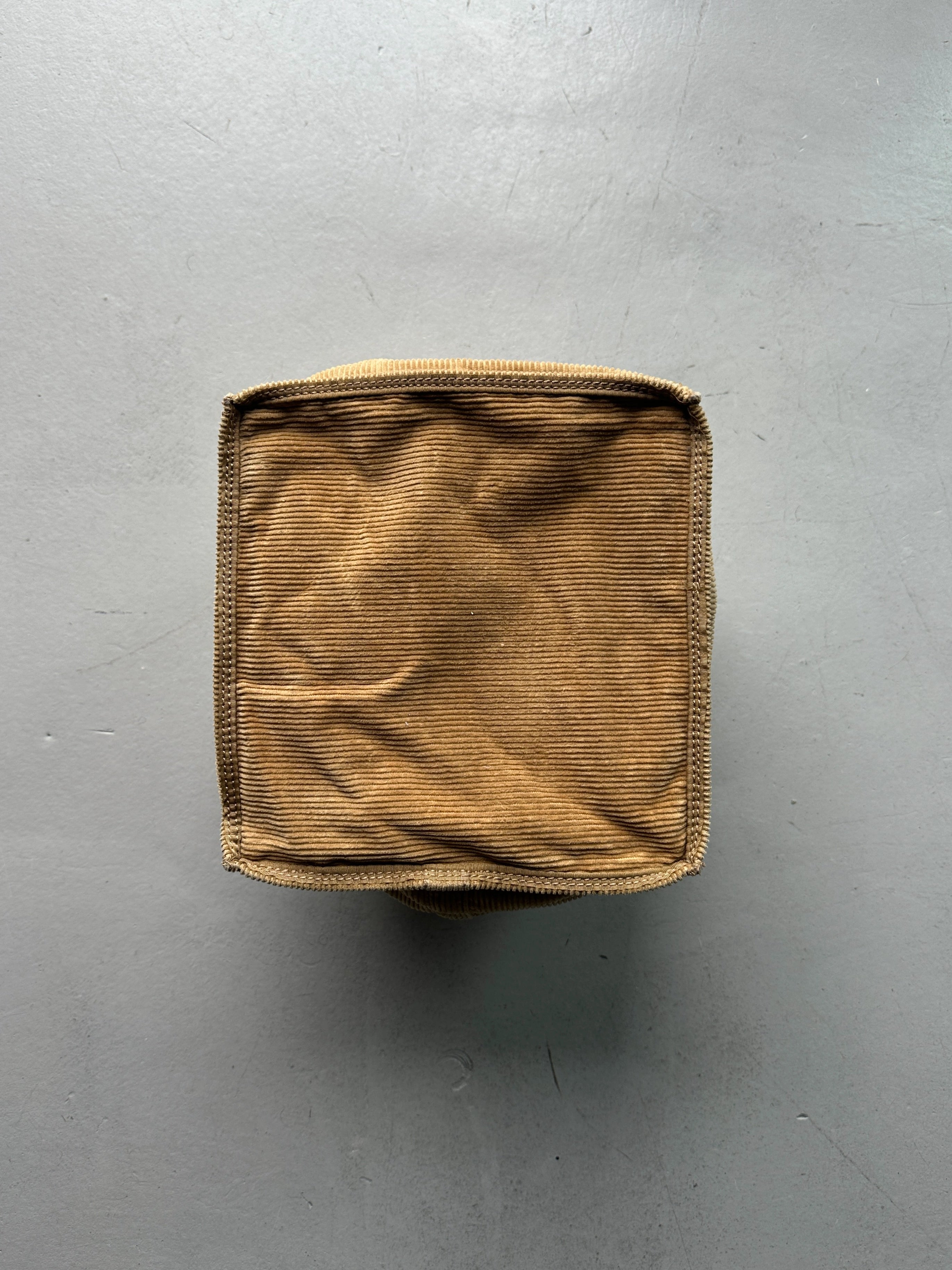 DIESEL SPARE PARTS - 2000s CORDUROY BOX BAG