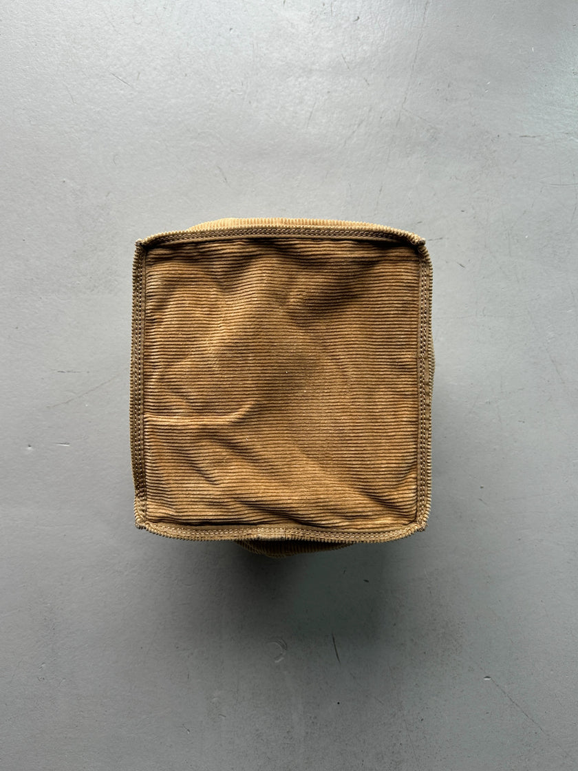 DIESEL SPARE PARTS - 2000s CORDUROY BOX BAG
