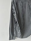 COMME DES GARÇONS HOMME - A/W 2008 RUCHED FRONT GINGHAM SHIRT