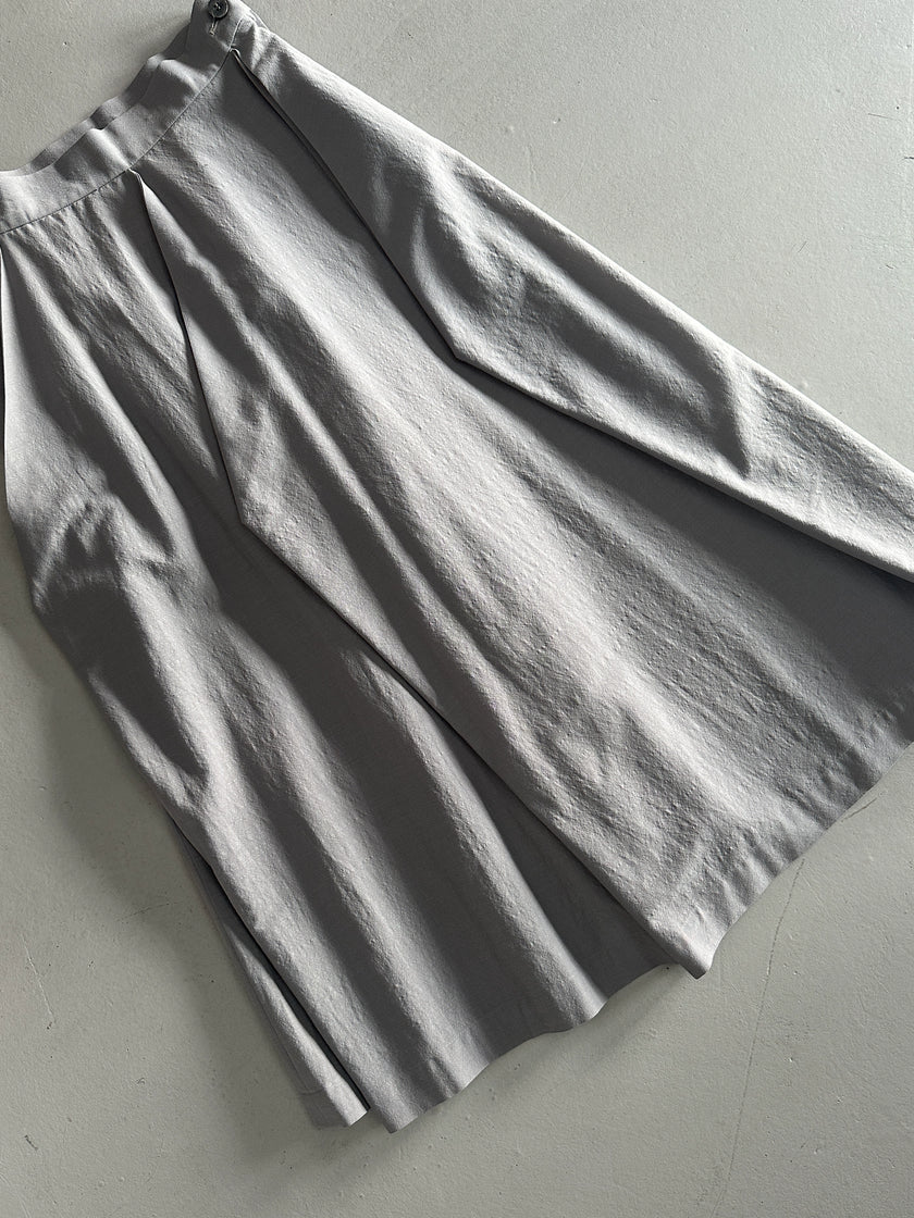 ISSEY MIYAKE - 1980s ARCHITECTURAL HIGH WAIST MAXI SKIRT