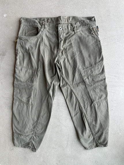 MICHIKO KOSHINO - 2000s BERMUDA CARGO SHORTS