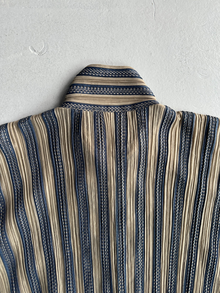 ISSEY MIYAKE PLEATS PLEASE - S/S 2001 ZIPPED PLEATED JACKET