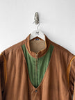 SPANISH LABEL 1980s 2 in 1 BOMBER JACKET WITH ZIP OFF SLEEVE