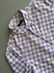 COMME DES GARÇONS HOMME PLUS - S/S 2001 GRADIENT CHECKBOARD SHIRT