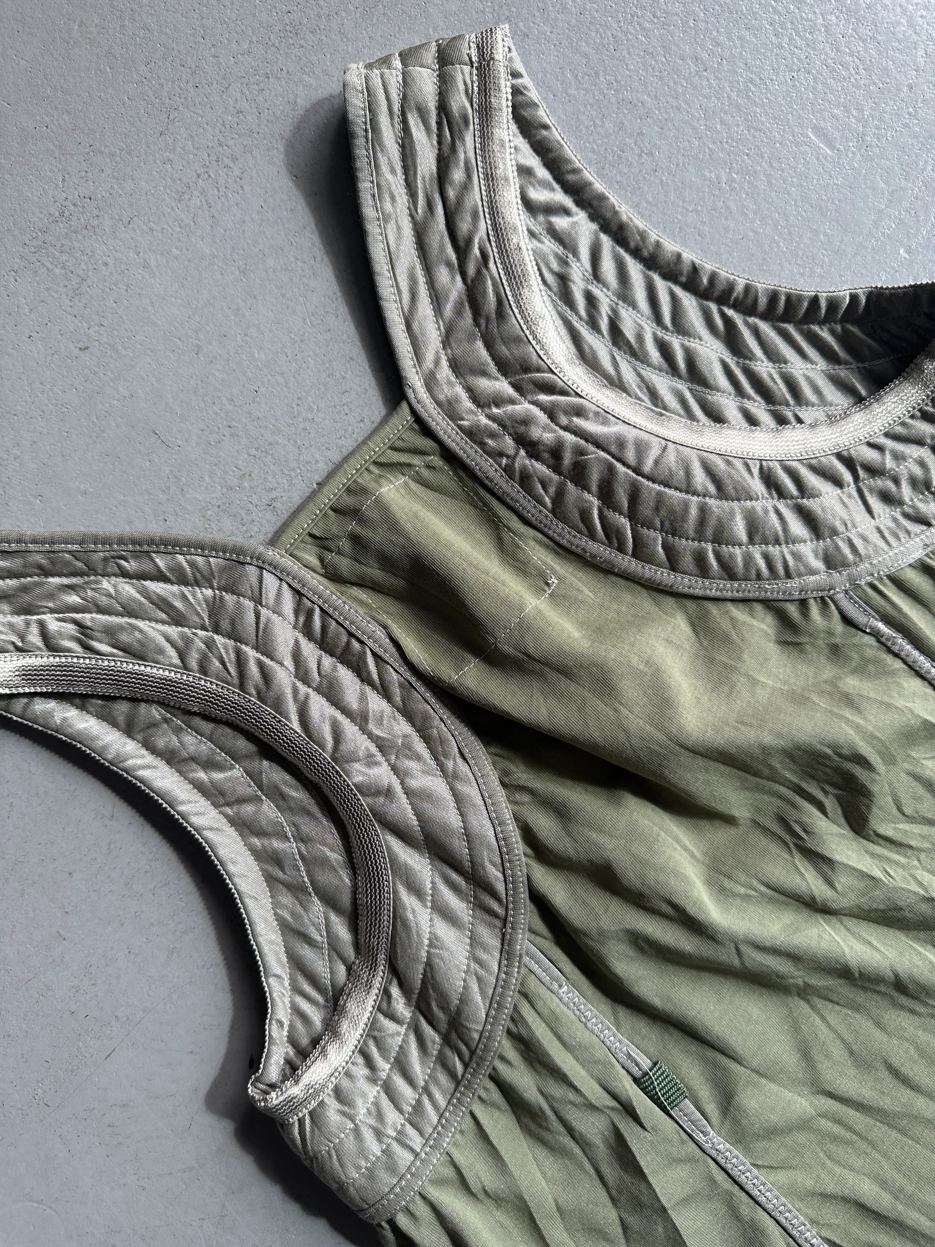 MARITHÉ FRANÇOIS GIRBAUD - 2000s TECHNICAL TANK TOP