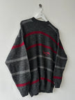 KANSAI YAMAMOTO - 1990s DROPPED SHOULDERS KNIT JUMPER