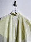 ISSEY MIYAKE - S/S 2014 LAYERED BLOUSE WITH CONTRASTING YELLOW INNERN LAYER