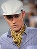JUNYA WATANABE COMME DES GARÇONS - S/S 2010 GINGHAM CHECKS SHIRT WITH CURVED SLEEVE