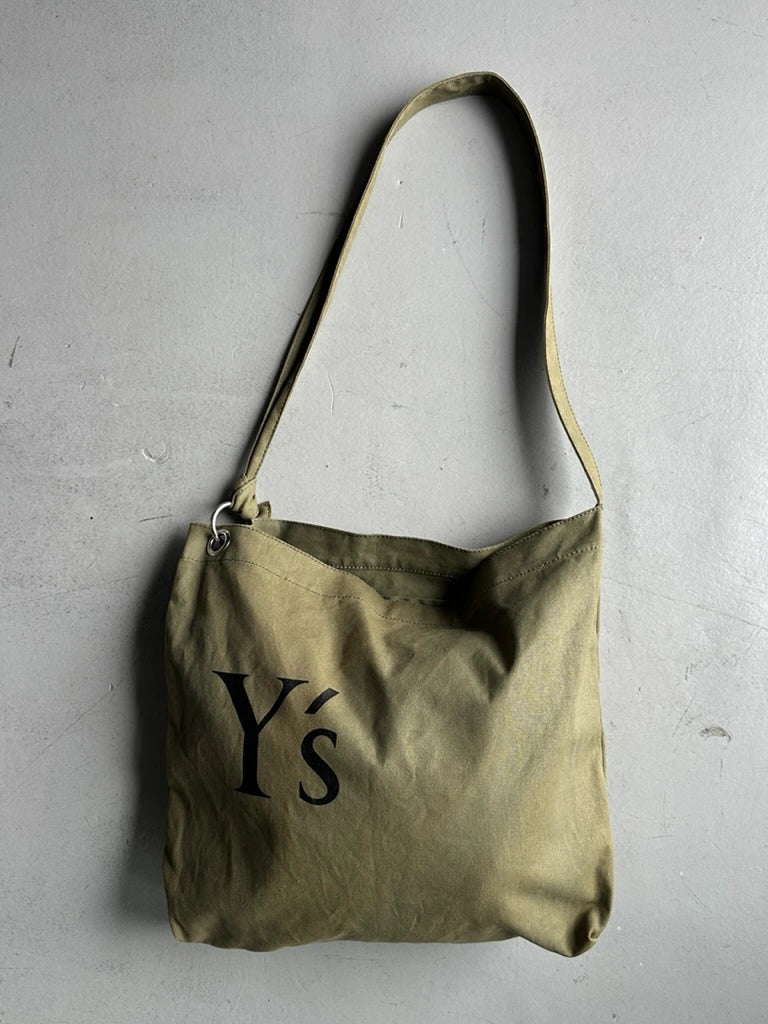 YOHJI YAMAMOTO Y'S - 1990s CANVAS SAC BAG