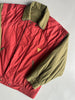 YVES SAINT LAURENT - 1980s 2 IN 1 REVERSIBLE BOMBER JACKET WITH ZIP AT COLLAR