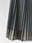 HIROKO KOSHINO - late 1990s PLEATED MAXI SKIRT