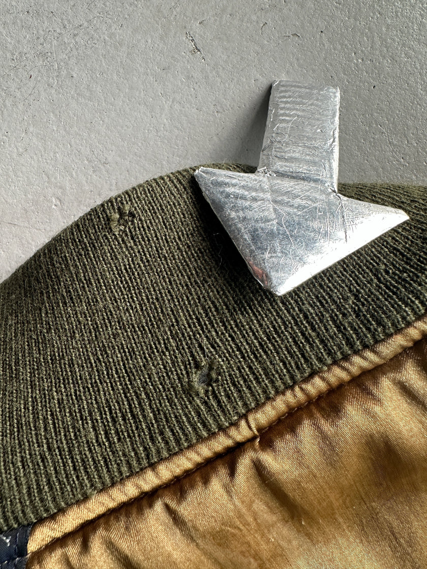 ARMANI JEANS - F/W 1988 STONE WASHED BOMBER JACKET