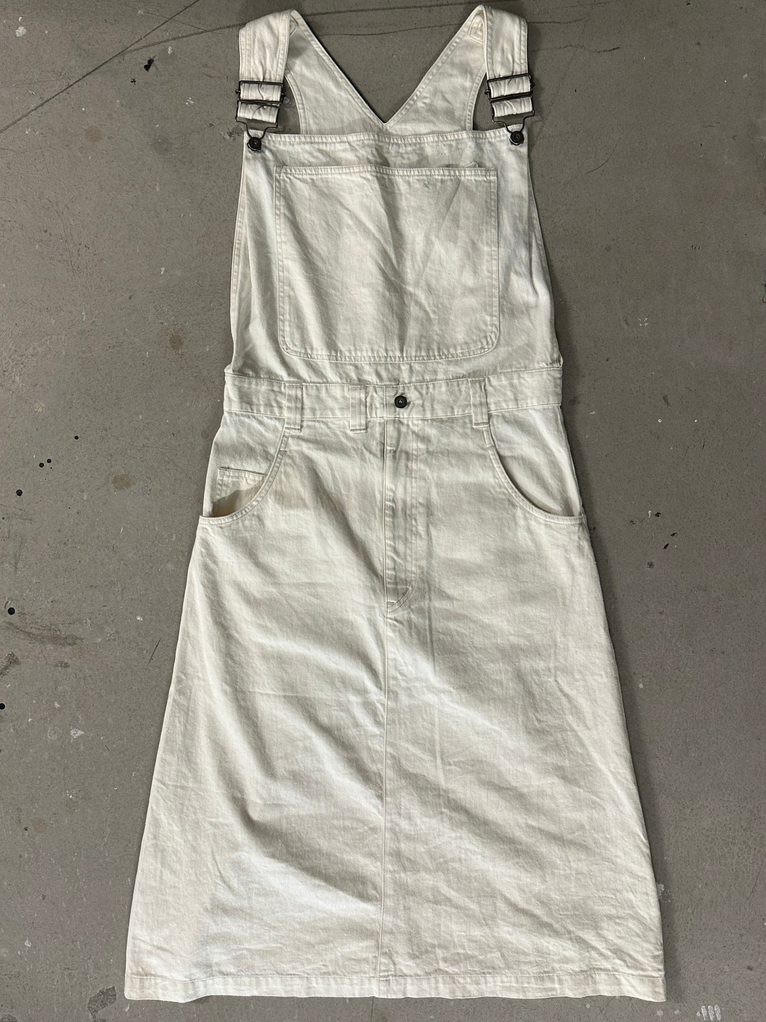 ISSEY MIYAKE IS TSUMORI CHISATO  - 1980s DENIM DUNGAREE SKIRT