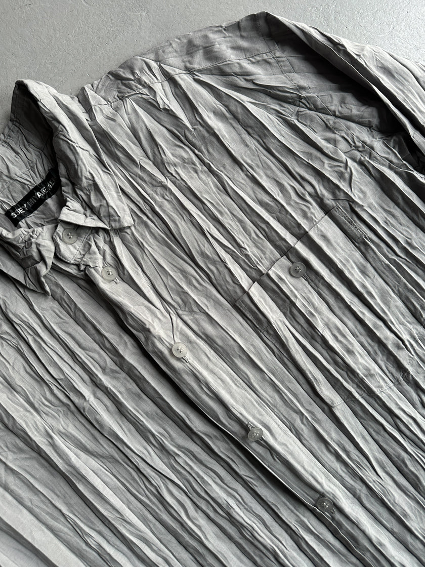 ISSEY MIYAKE MEN - S/S 2018 SHIBORI PLEATED SHIRT